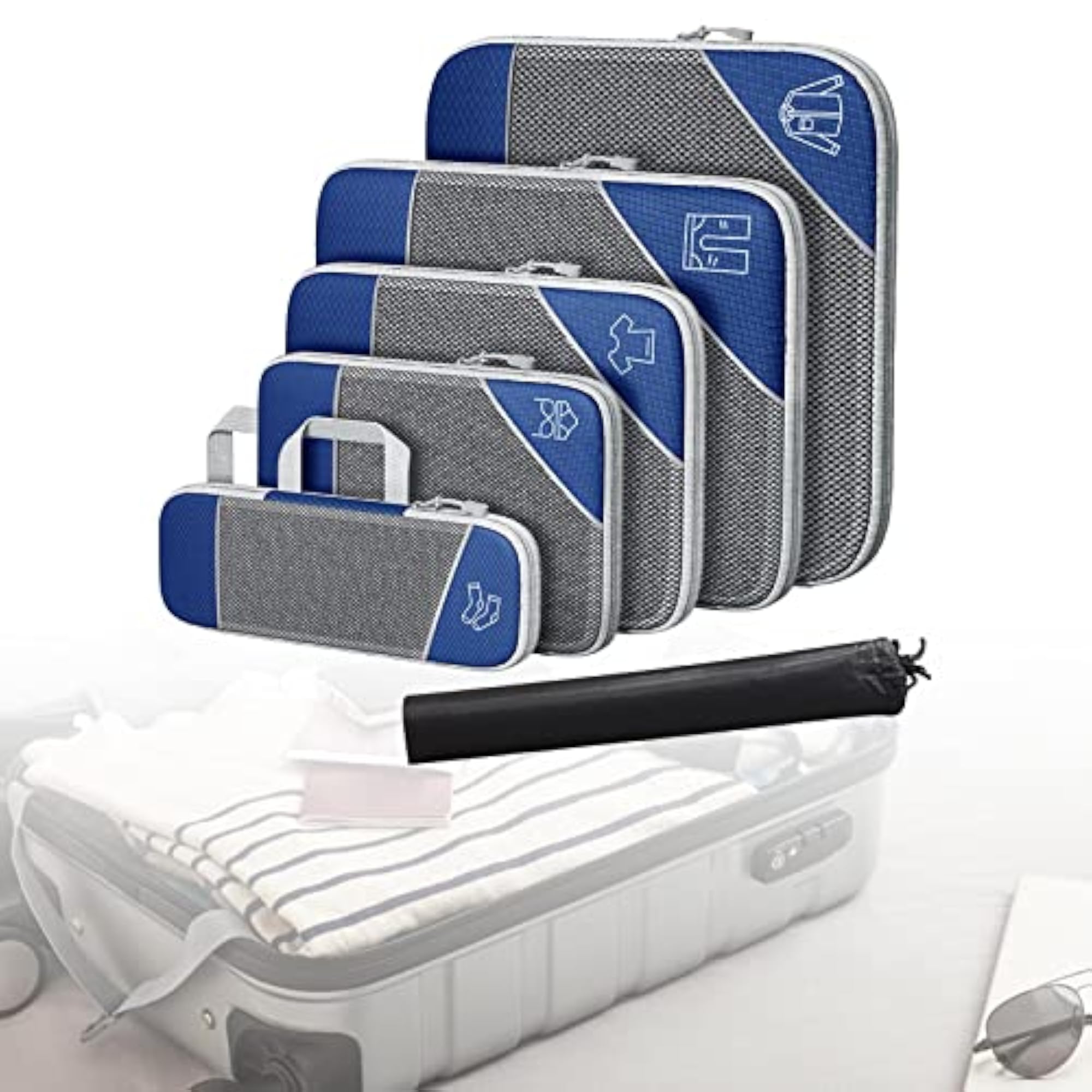 Portable Compression Packing Cubes Travel Essentials